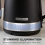 Morphy Richards 1.7L Illumination Jug Kettle - Black thumbnail 5