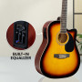 Karrera Acoustic Guitar 12-String with EQ - Sunburst thumbnail 6