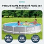 Intex 26712NP Prism Frame Swimming Pool 3.66m x 76cm with Pump thumbnail 10