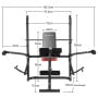 Powertrain Home Gym Workout Bench Press without Weights thumbnail 3