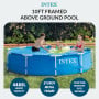 Intex 28202NP Framed Swimming Pool with Pump 10ft x 30in thumbnail 10