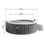 Intex PureSpa 6-Person Greywood Deluxe Inflatable Hot Tub thumbnail 3