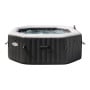 Intex PureSpa Jet and Bubble Deluxe 4-Person Inflatable Hot Tub - Onyx Black thumbnail 1