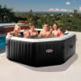 Intex PureSpa Jet Bubble Deluxe 6-Person Inflatable Hot Tub Onyx Black thumbnail 7
