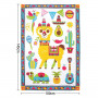 Yookidoo Fiesta Kids Baby Activity Playmat to Bag with Musical Rattle thumbnail 4