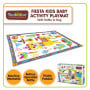 Yookidoo Fiesta Kids Baby Activity Playmat to Bag with Musical Rattle thumbnail 2