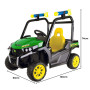 Kahuna John Deere RSX Gator Battery Operated 1-Seater Kids Ride-On Car with Water Bazookas thumbnail 4