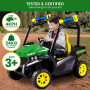 Kahuna John Deere RSX Gator Battery Operated 1-Seater Kids Ride-On Car with Water Bazookas thumbnail 6