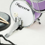 Karrera Childrens 4pc Drum Kit - Purple thumbnail 3