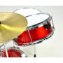 Children's 4pc Drum Kit - Red thumbnail 2