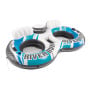 Intex River Run 2 Inflatable Floating Lake Tube - Blue Rapids thumbnail 2