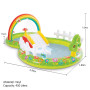Intex 57154NP Inflatable Garden Kids Play Centre Water Slide Pool thumbnail 8