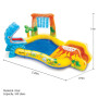 Intex 57444 Dinosaur Play Centre Kids Inflatable Pool with Water Slide thumbnail 7