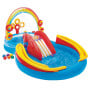 Intex Inflatable Rainbow Ring Play Centre w/ Slide thumbnail 1