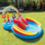 Intex Inflatable Rainbow Ring Play Centre w/ Slide thumbnail 6