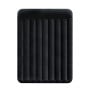 Intex Dura-Beam Classic Inflatable Queen Airbed Mattress with Pillow Rest Black thumbnail 6