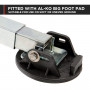 2x AL-KO 590mm Drop Down Stabiliser Leg Corner Fitted with Big Foot thumbnail 5
