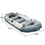 Intex Mariner 4 Inflatable Boat Set - 4 Person thumbnail 3