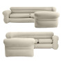 Intex Corner Sofa Inflatable Couch - L-Shaped Corner Sofa thumbnail 4