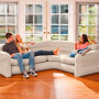 Intex Corner Sofa Inflatable Couch - L-Shaped Corner Sofa thumbnail 6