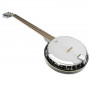 Karrera 6 String Resonator Banjo -  Black thumbnail 1