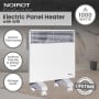 Noirot 1000W Spot Plus Electric Panel Heater with Wi-Fi Timer thumbnail 2