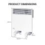 Noirot 1000W Spot Plus Electric Panel Heater with Wi-Fi Timer thumbnail 9