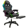 Spire Onyx LED Massage Gaming Chair - Black thumbnail 2