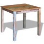 Dining Table Solid Reclaimed Wood 80x82x76 Cm thumbnail 4