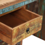 Pedestal Desk Solid Reclaimed Wood 140x50x77 Cm thumbnail 6