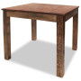 Dining Table Solid Reclaimed Wood 82x80x76 Cm thumbnail 1