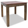Dining Table Solid Reclaimed Wood 82x80x76 Cm thumbnail 2