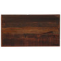 Bar Table Solid Reclaimed Wood Dark Brown 120x60x107 Cm thumbnail 3