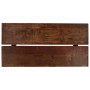 Bar Table Solid Reclaimed Wood Dark Brown 150x70x107 Cm thumbnail 3