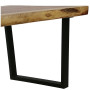 Coffee Table Solid Suar Wood 102x56x41 Cm thumbnail 5