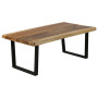 Coffee Table Solid Suar Wood 102x56x41 Cm thumbnail 8
