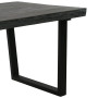 Coffee Table Solid Mindi Wood 102x56x41 Cm Grey thumbnail 5