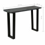 Console Table Solid Mindi Wood 110x35x75 Cm Grey thumbnail 10