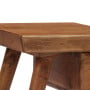 Bedside Table Solid Acacia Wood 45x32x55 Cm thumbnail 9