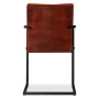 Dining Chairs 2 Pcs  Real Leather- Brown thumbnail 8