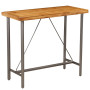 Bar Table Solid Reclaimed Teak 120x58x106 Cm thumbnail 10