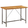 Bar Table Solid Reclaimed Teak 150x70x106 Cm thumbnail 1
