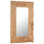Cosmetic Mirror 50x80 Cm Solid Acacia Wood thumbnail 7