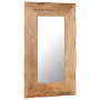 Cosmetic Mirror 50x80 Cm Solid Acacia Wood thumbnail 8