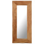 Cosmetic Mirror 50x110 Cm Solid Acacia Wood thumbnail 1