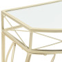 Side Table French Style Metal 82x39x76 Cm Gold thumbnail 4