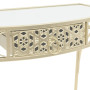 Side Table French Style Metal 82x39x76 Cm Gold thumbnail 5