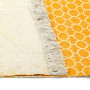 Kilim Rug Cotton 120x180 Cm With Pattern Yellow thumbnail 4