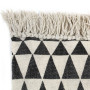 Kilim Rug Cotton 120x180 Cm With Pattern Black/white thumbnail 3