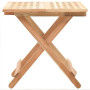 Foldable Side Table Solid Walnut Wood 50x50x49 Cm thumbnail 4